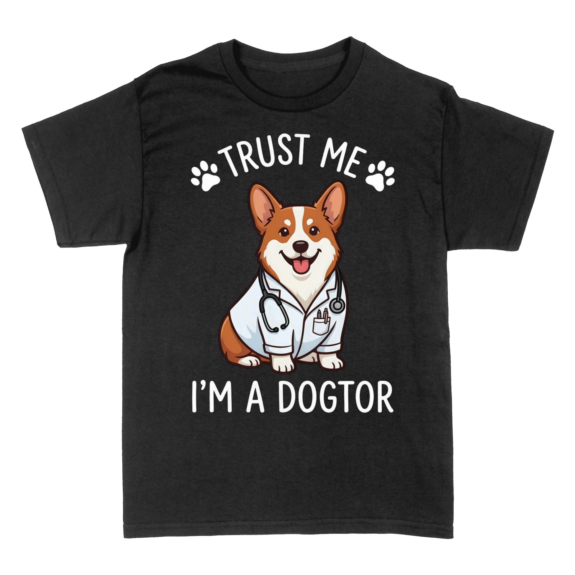 T-shirts: Trust Me Tierarzt Corgi Hund Lustig