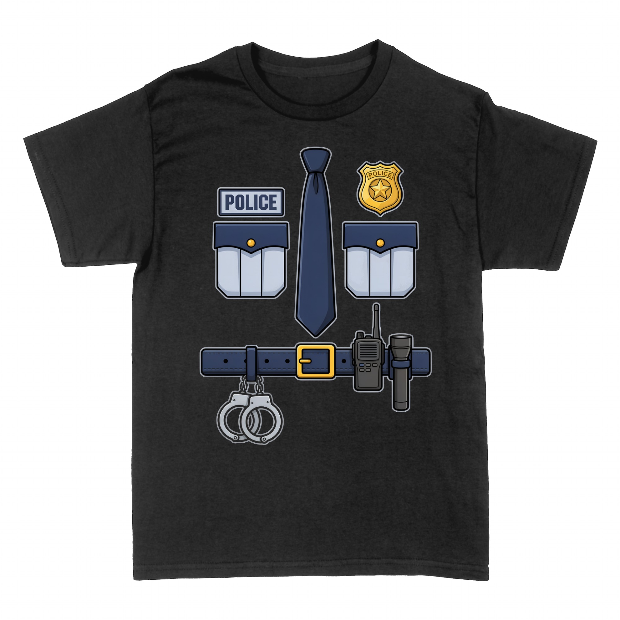 T-shirts: Polizei Uniform Kost&uuml;m