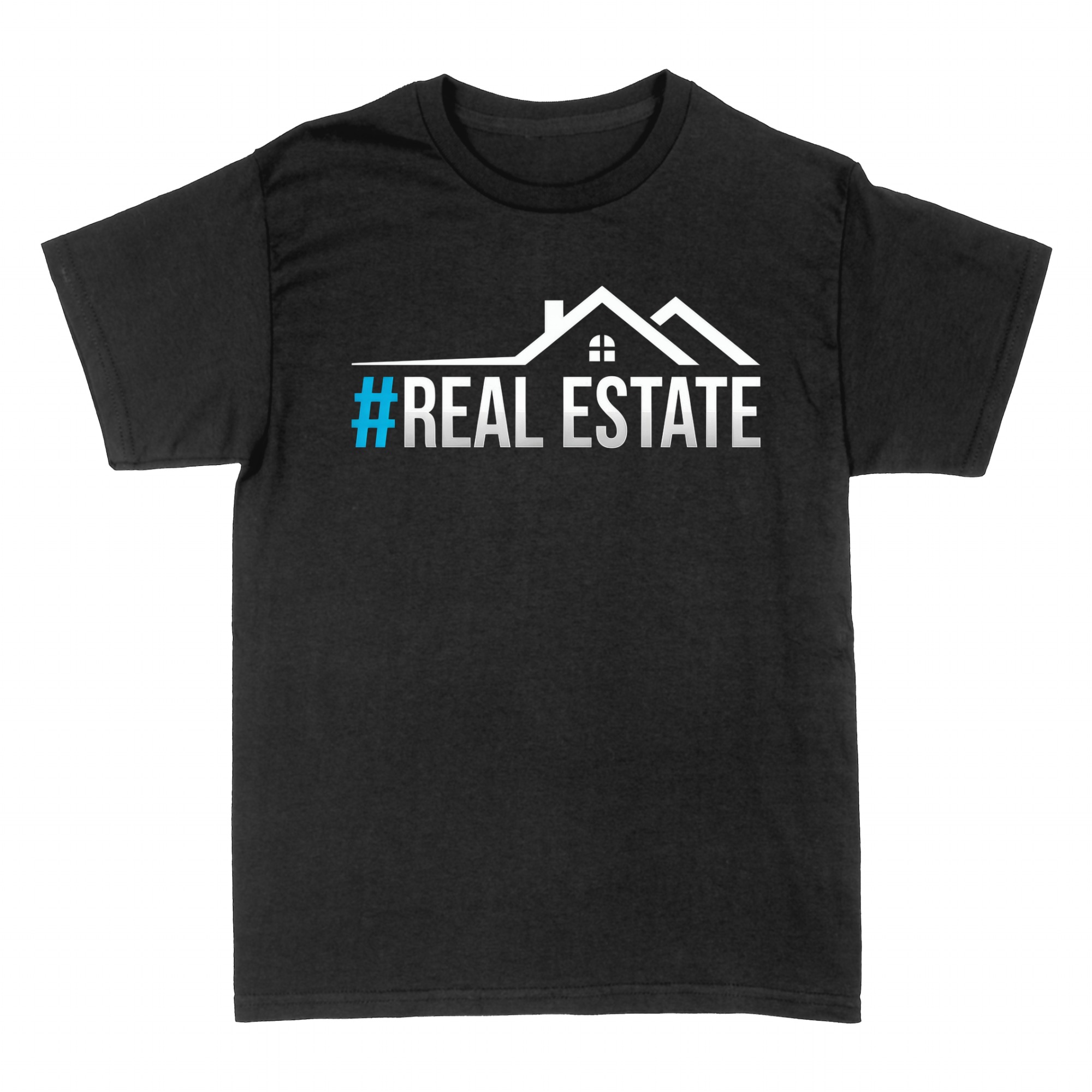 T-shirts: #REAL ESTATE Immobilienmakler