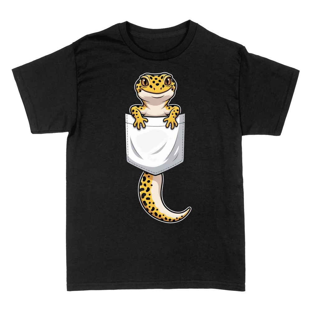 T-shirts: Leopardgecko in der Tasche