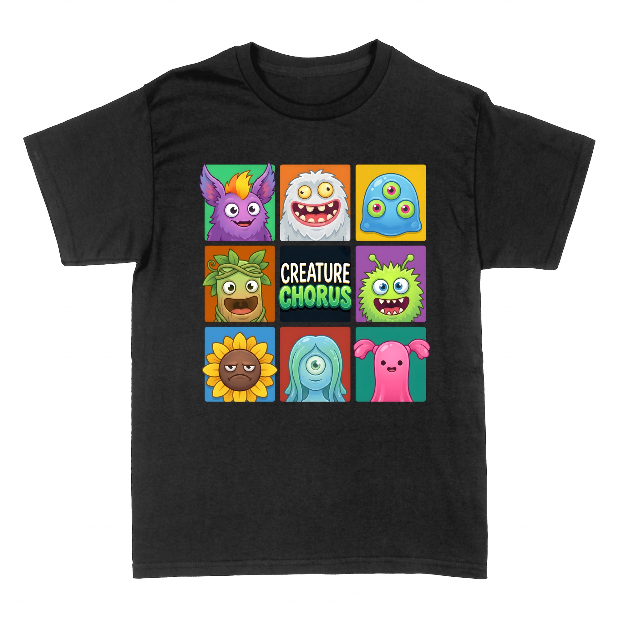 T-shirts: Lustige Monster Bau-Crew T-Shirt