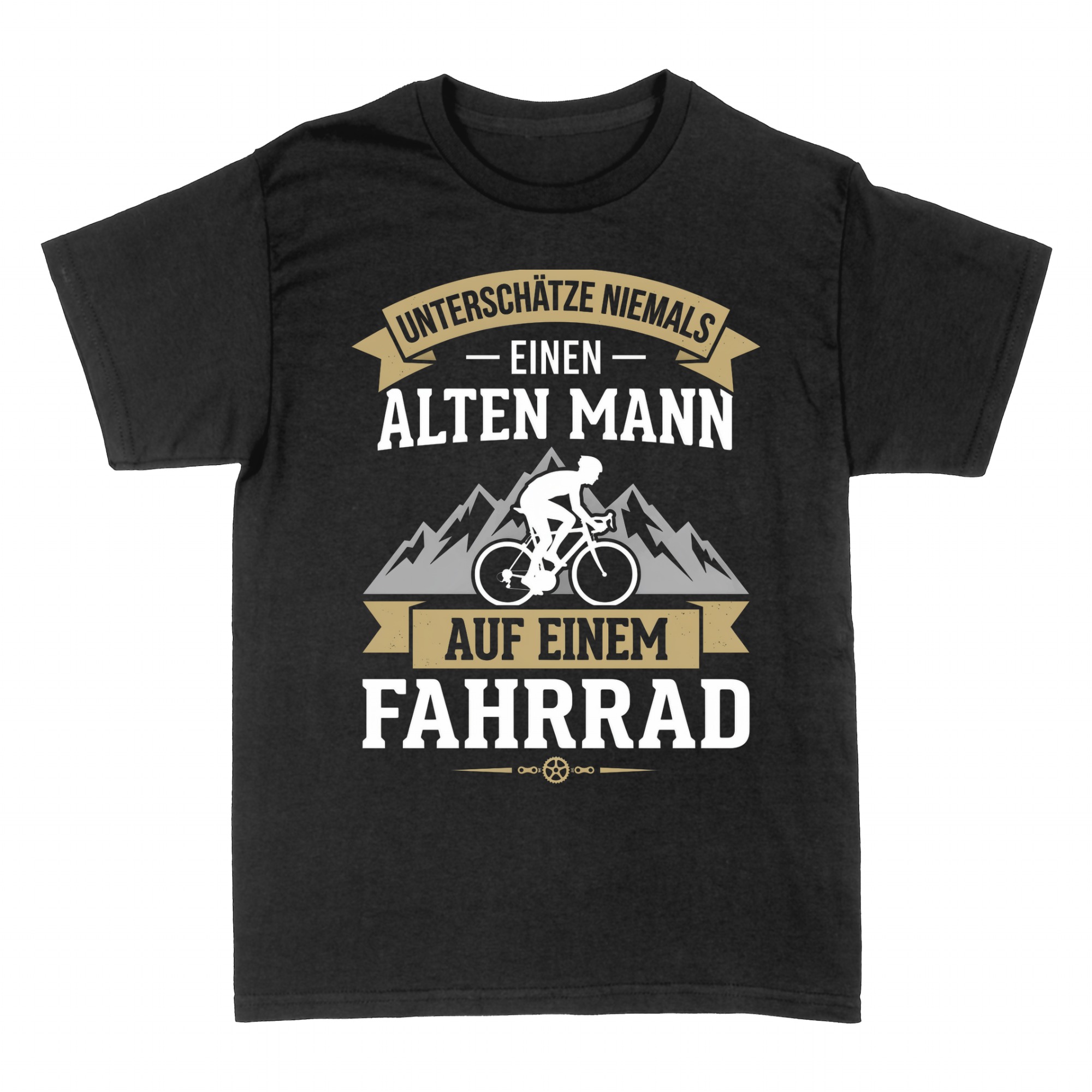 T-shirts: Untersch&auml;tze niemals einen alten Mann T-shirt