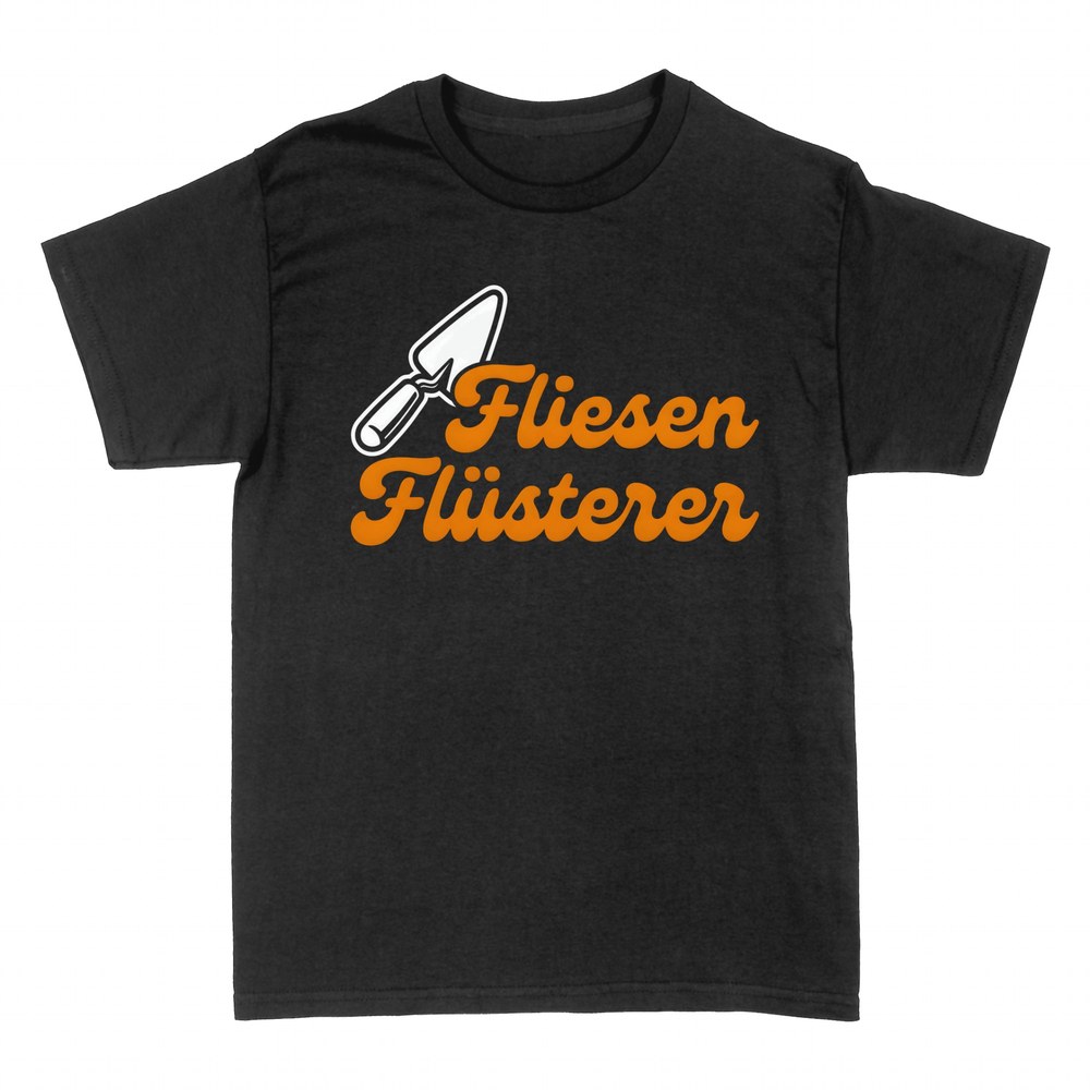 T-shirts: Fliesen Fl&uuml;sterer mit Kelle