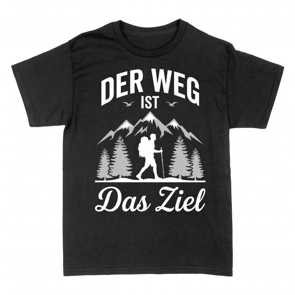 T-shirts: Wanderer Der Weg ist das Ziel