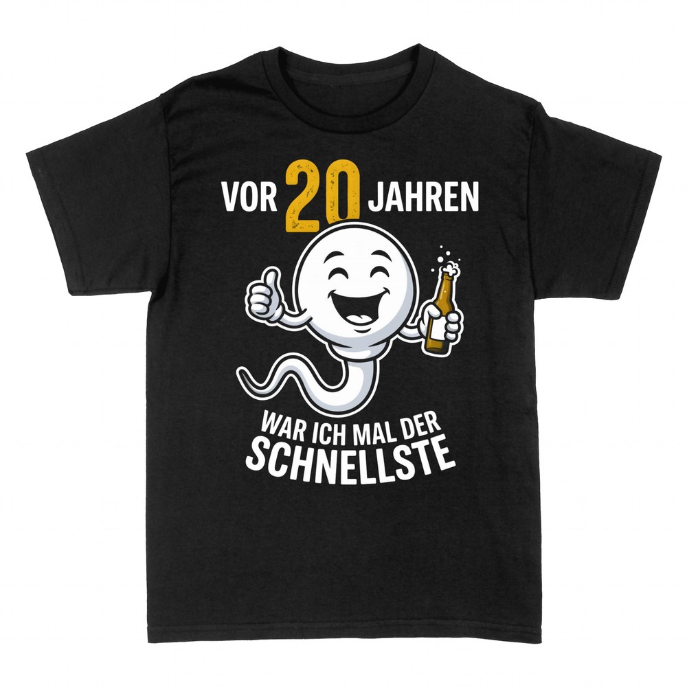 T-shirts: 20. Geburtstag Spermium mit Spruch