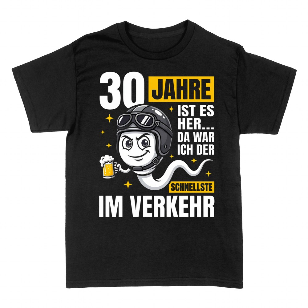 T-shirts: Spermium mit Helm Schnellste im Verkehr