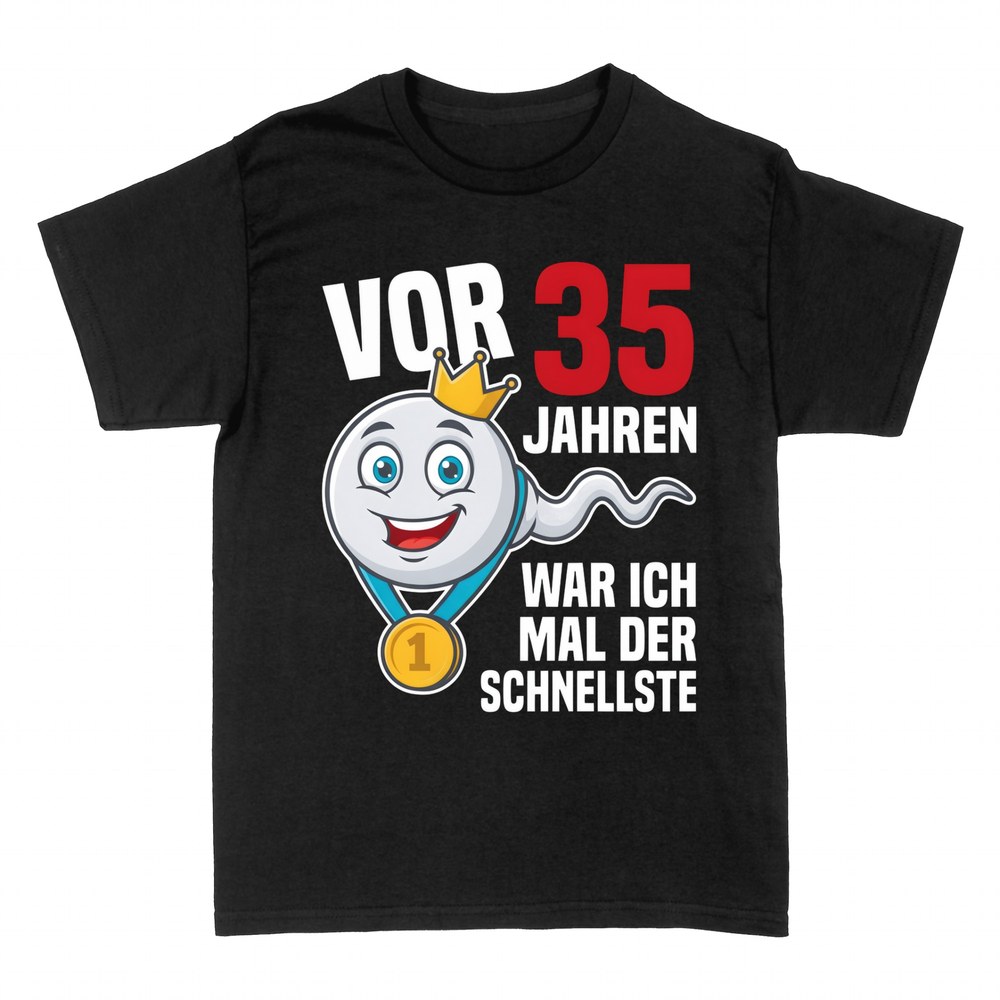 T-shirts: Vor 35 Jahren war ich mal der Schnellste