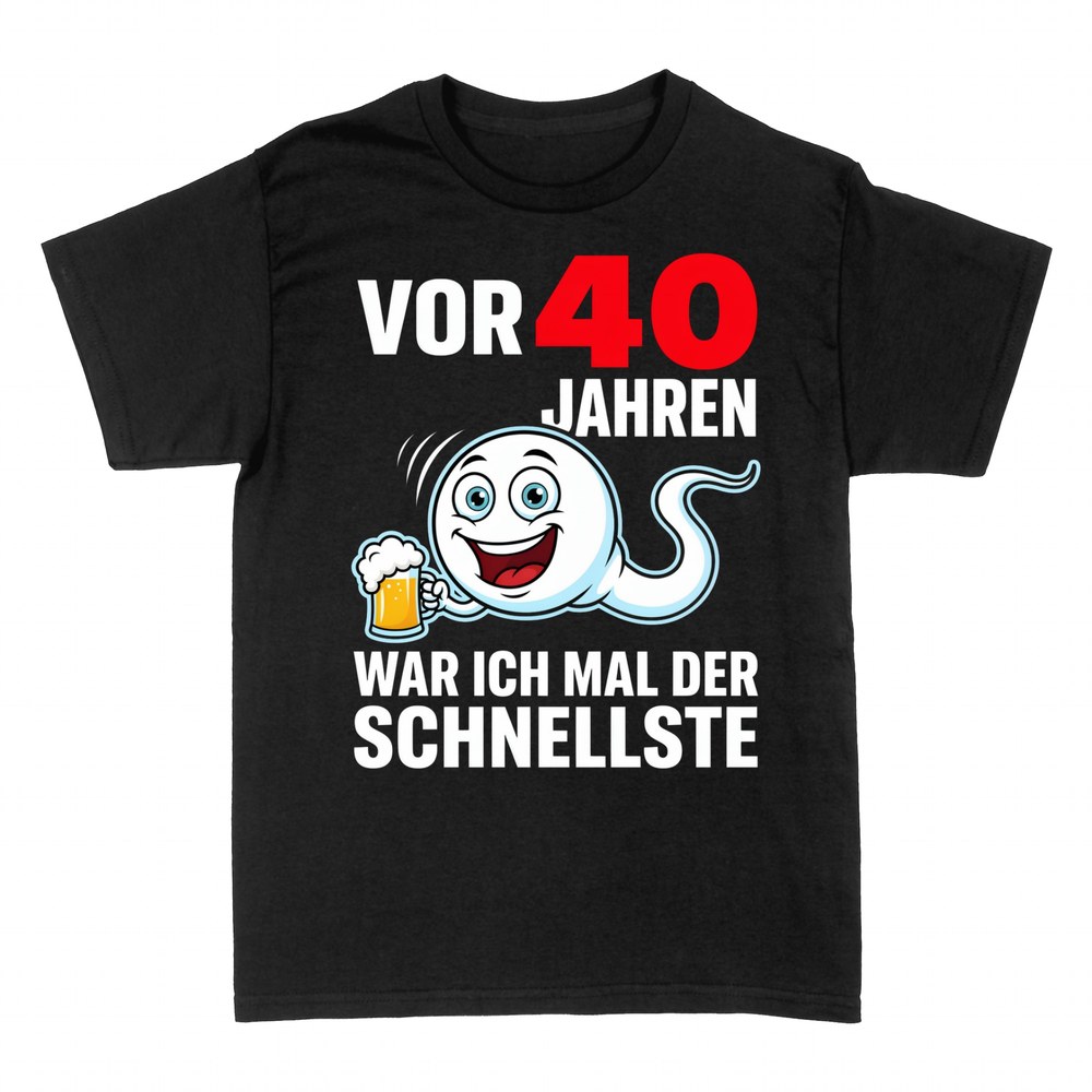 T-shirts: Vor 40 Jahren war ich mal der Schnellste
