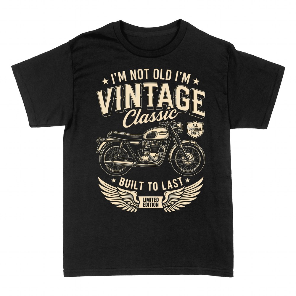 T-shirts: Nicht alt sondern Vintage Motorrad