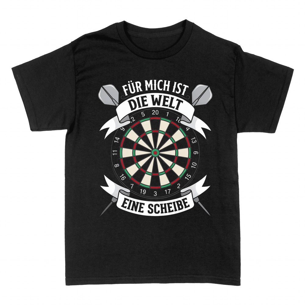 T-shirts: F&uuml;r mich ist die Welt eine Scheibe