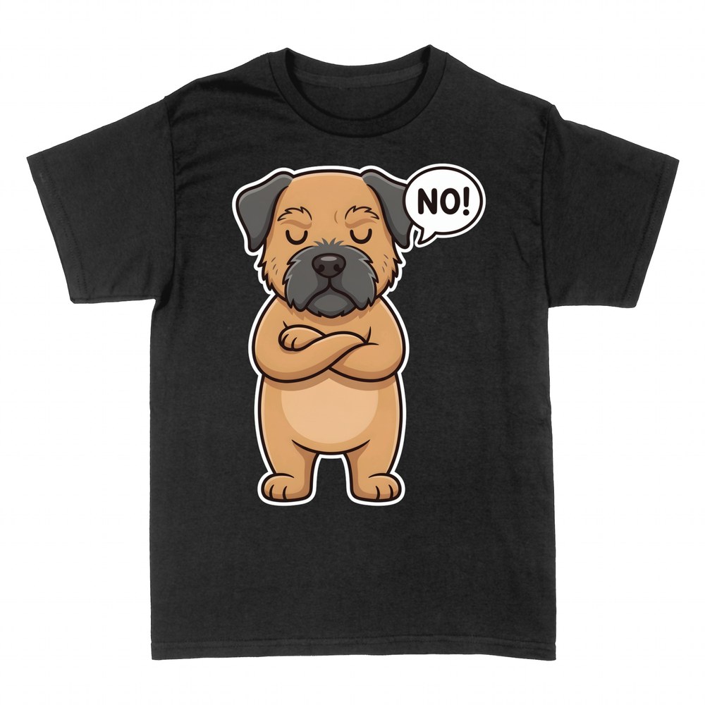 T-shirts: M&uuml;rrischer Hund sagt NEIN