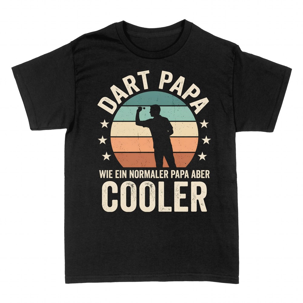 T-shirts: Dart Papa wie ein normaler Papa