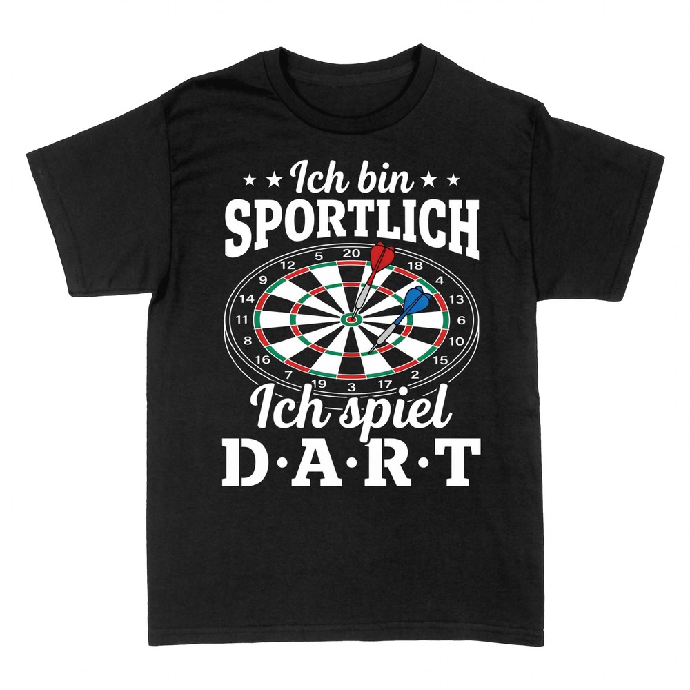 T-shirts: Ich bin sportlich, ich spiel Dart