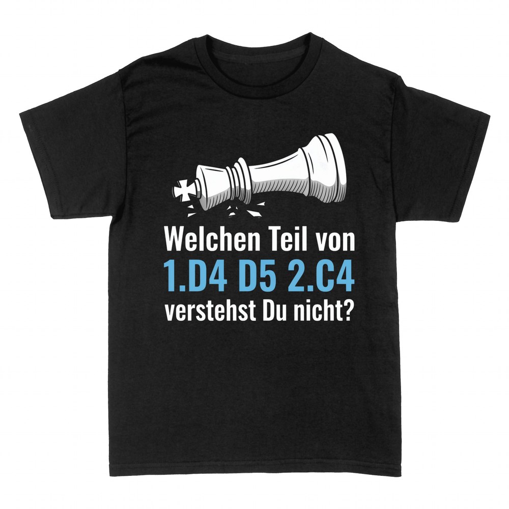 T-shirts: Welchen Teil verstehst Du nicht Schach