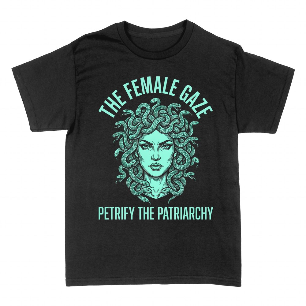 T-shirts: Feministische Medusa mit Schlangenhaar