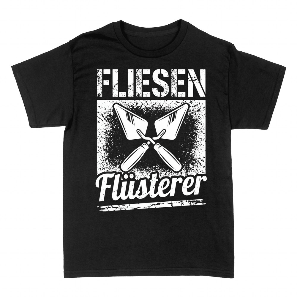 T-shirts: Fliesenfl&uuml;sterer mit Maurerkellen