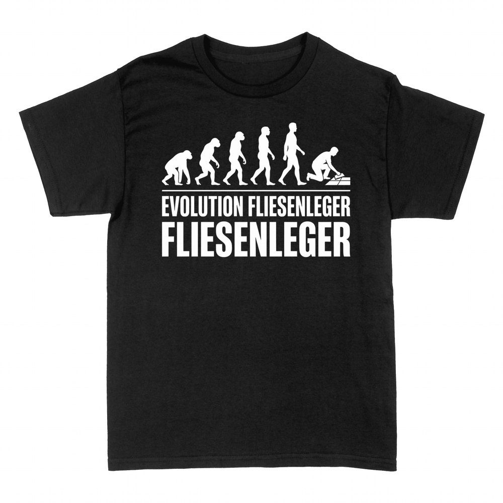 T-shirts: Evolution Fliesenleger Fliesen verlegen