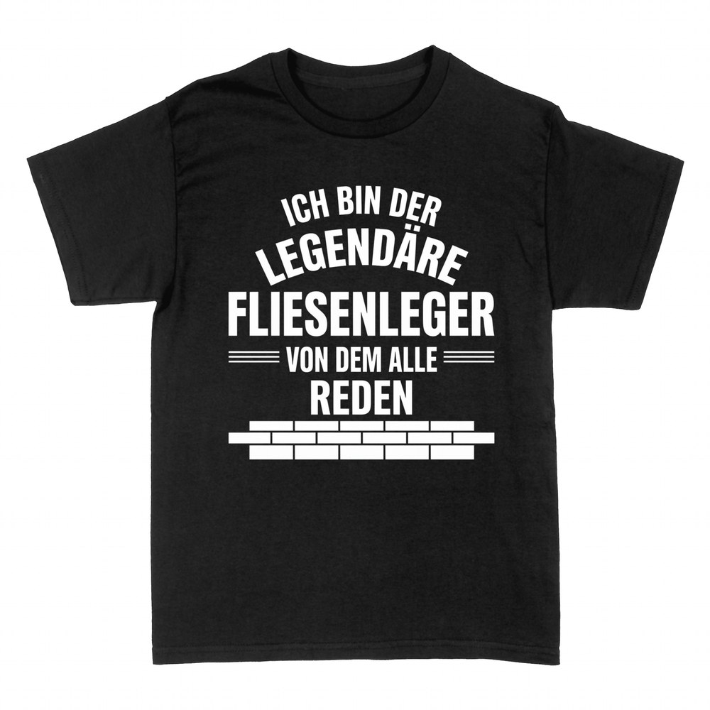 T-shirts: Der legend&auml;re Fliesenleger