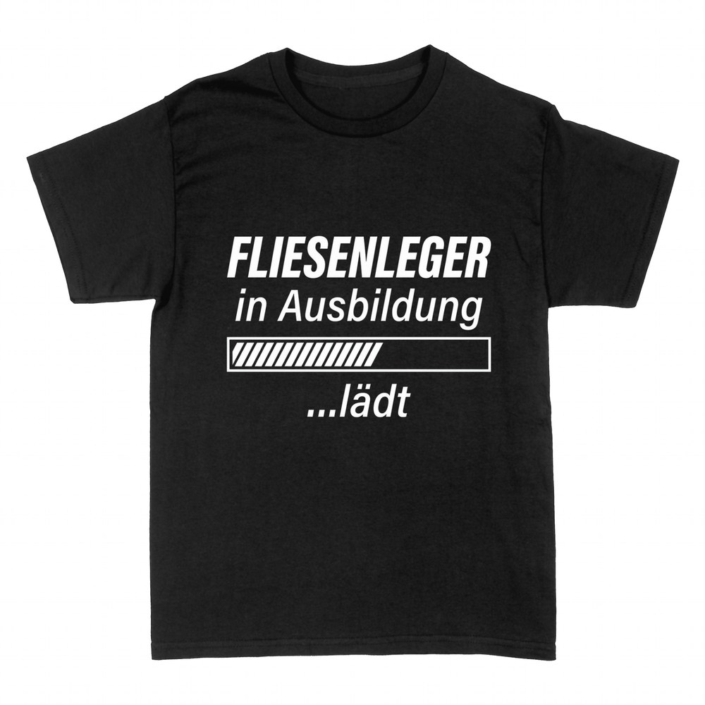 T-shirts: Fliesenleger in Ausbildung l&auml;dt