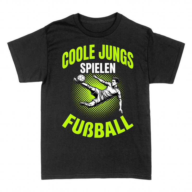 T-shirts: Coole Jungs spielen Fu&szlig;ball