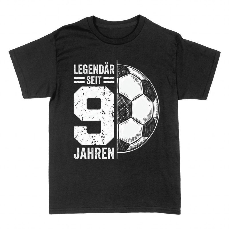 T-shirts: Legend&auml;r seit 9 Jahren Fu&szlig;ball