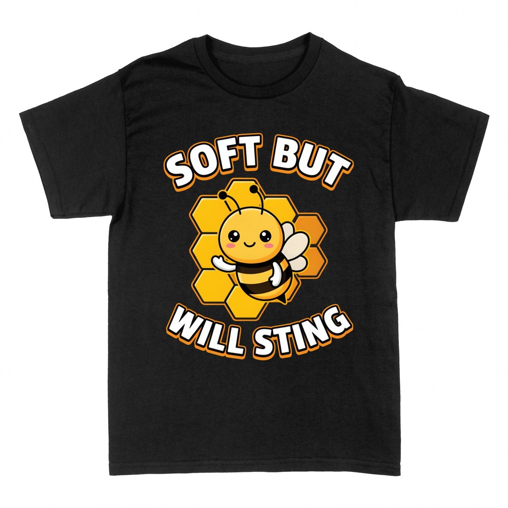 T-shirts: S&uuml;&szlig;e Biene Soft but will sting