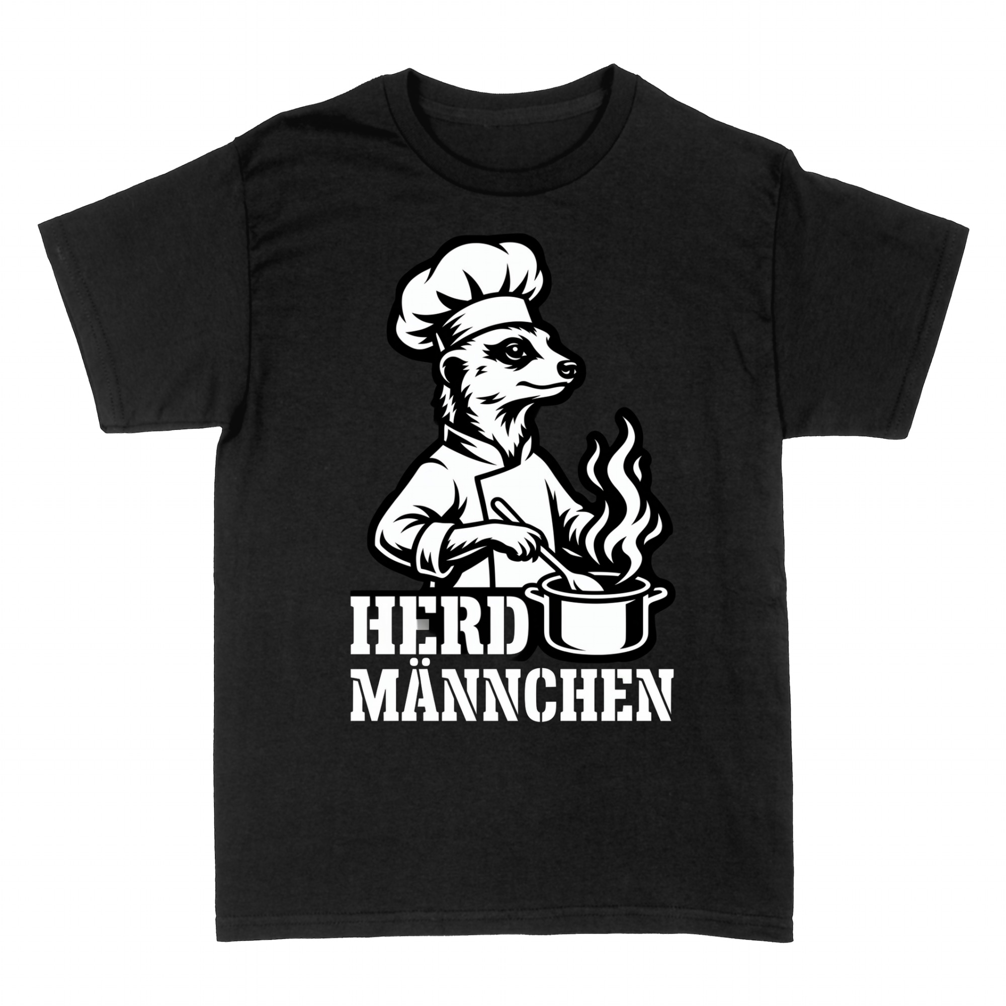 T-shirts: Kochendes Erdm&auml;nnchen - Herd M&auml;nnchen