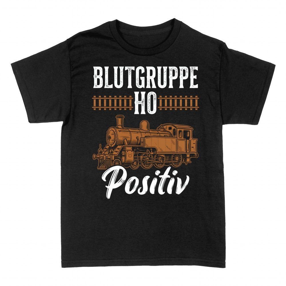 T-shirts: Blutgruppe H0 Positiv Modellbahn