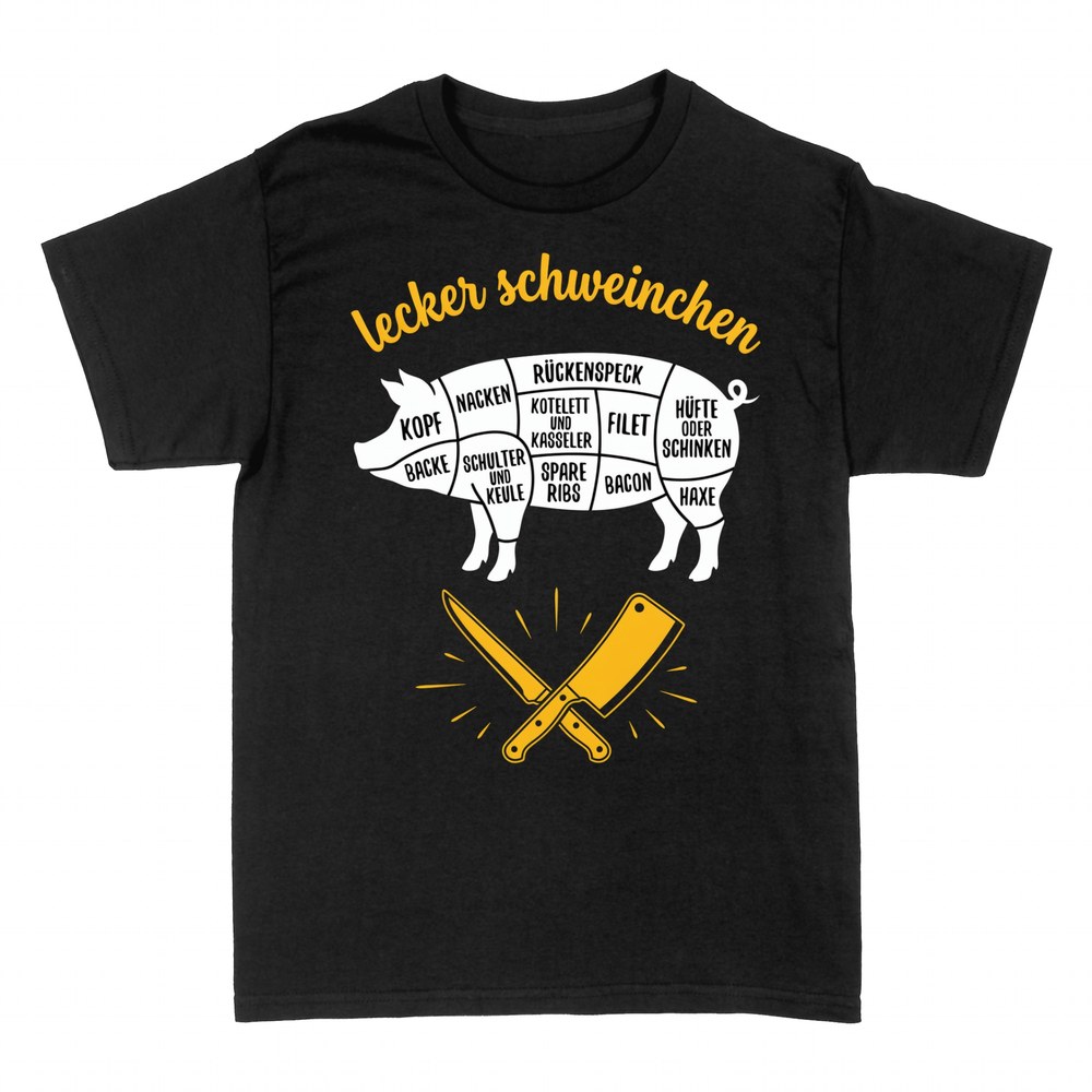 T-shirts: Lecker Schweinchen Schweine-Teilst&uuml;cke