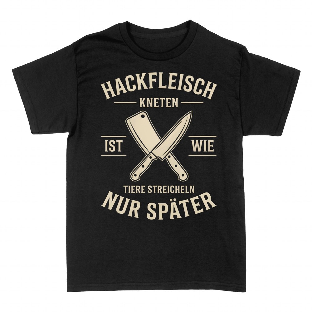 T-shirts: Hackfleisch kneten wie Tiere streicheln