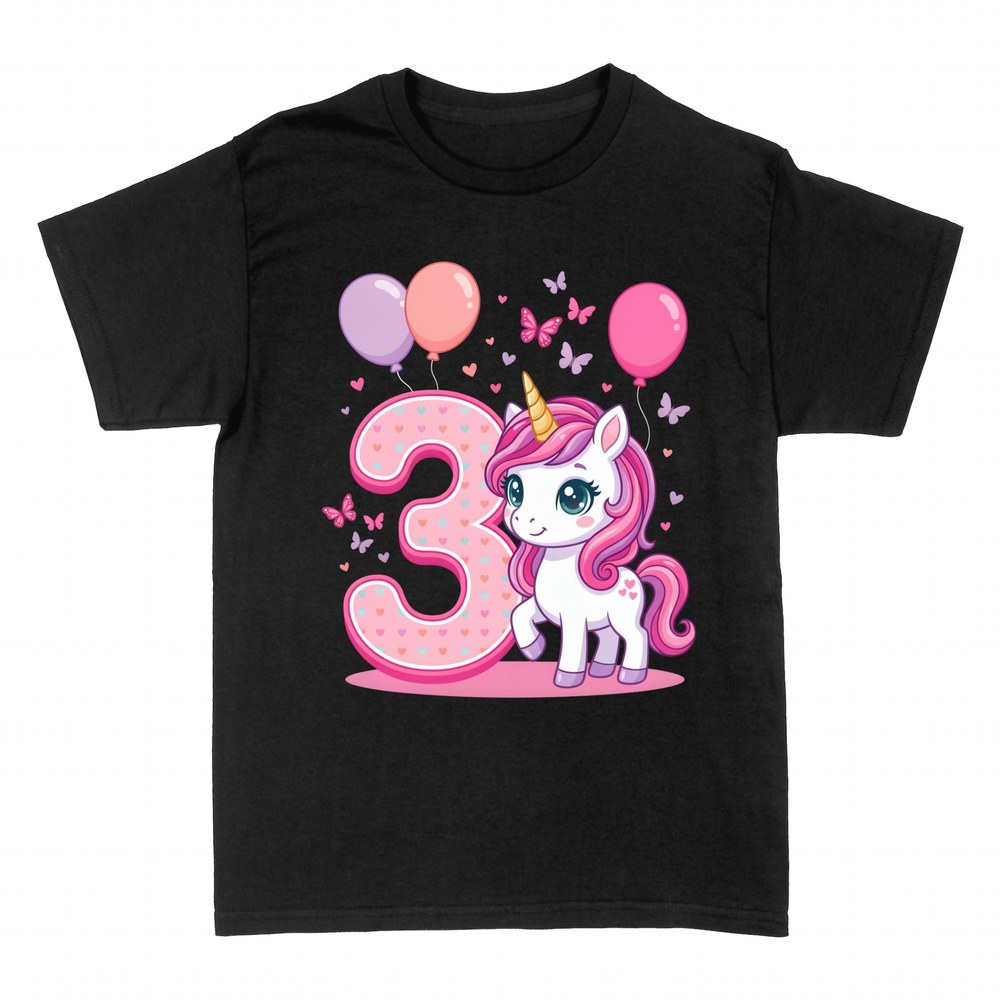 T-shirts: Einhorn 3. Geburtstag M&auml;dchen