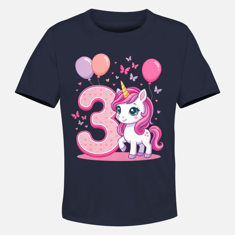 T-shirts: Einhorn 3. Geburtstag M&auml;dchen