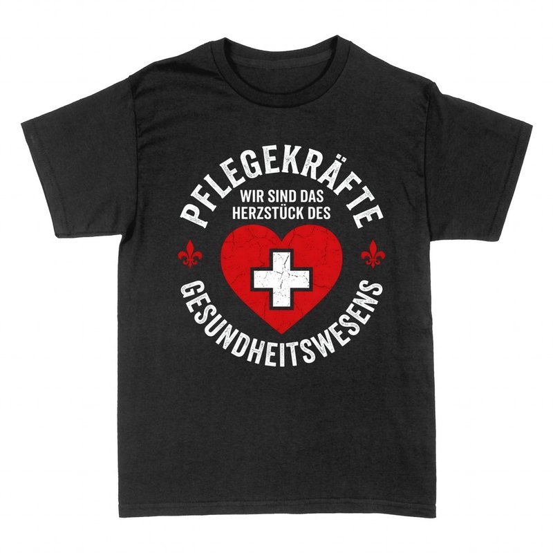 T-shirts: Pflegekr&auml;fte Herzst&uuml;ck Gesundheitswesen