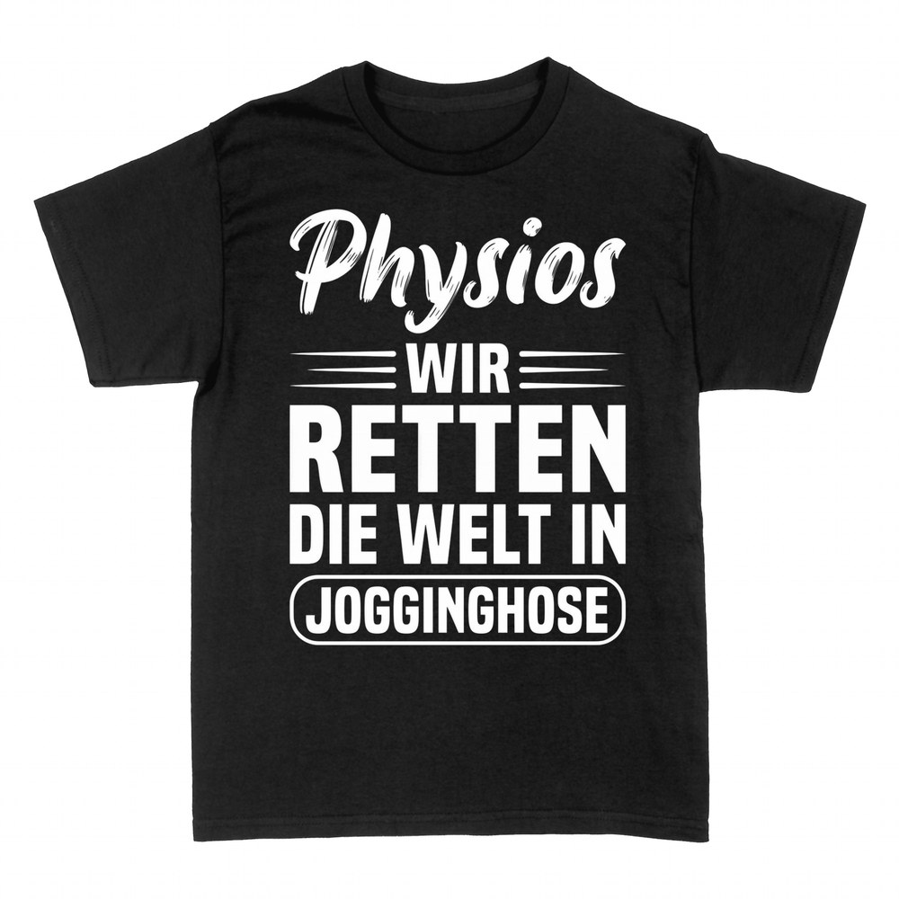 T-shirts: Physios retten die Welt in Jogginghose