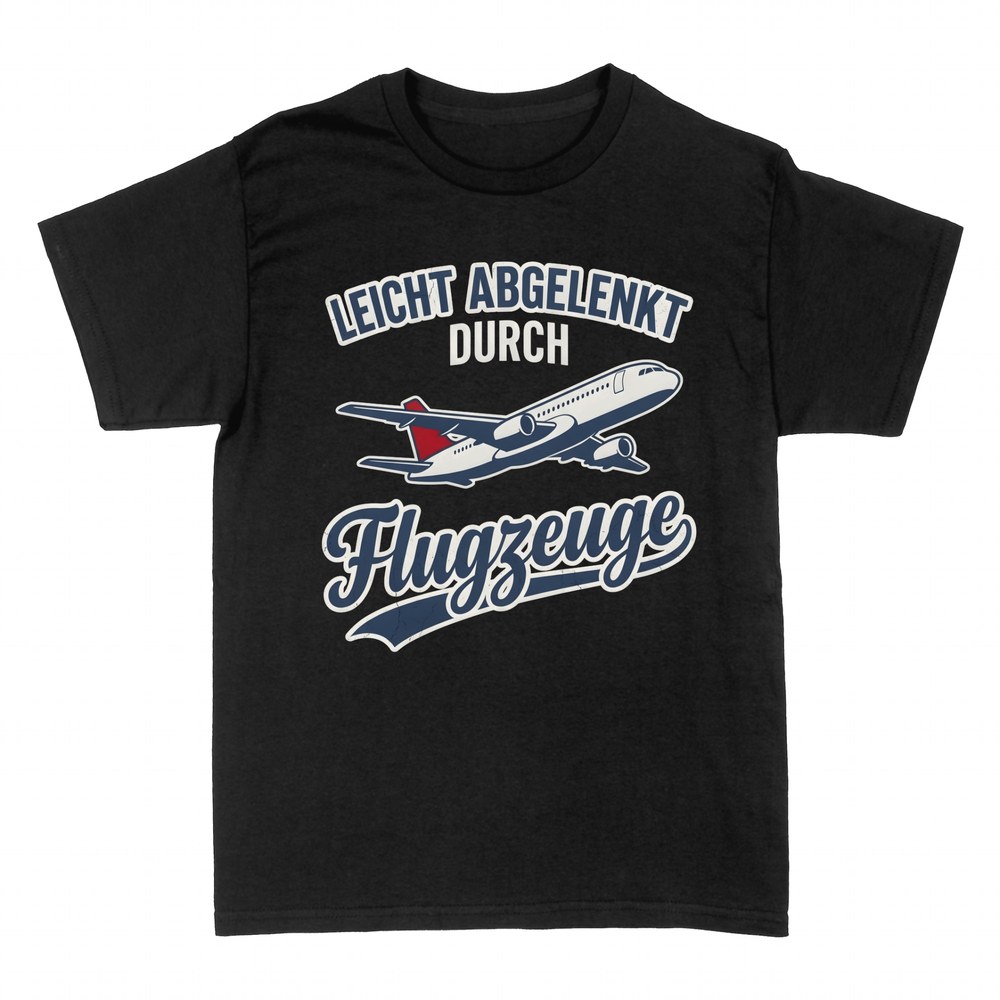 T-shirts: Leicht abgelenkt durch Flugzeuge