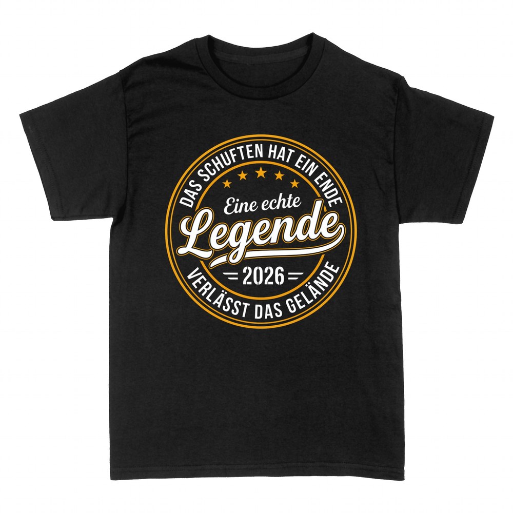 T-shirts: Eine echte Legende verl&auml;sst das Gel&auml;nde