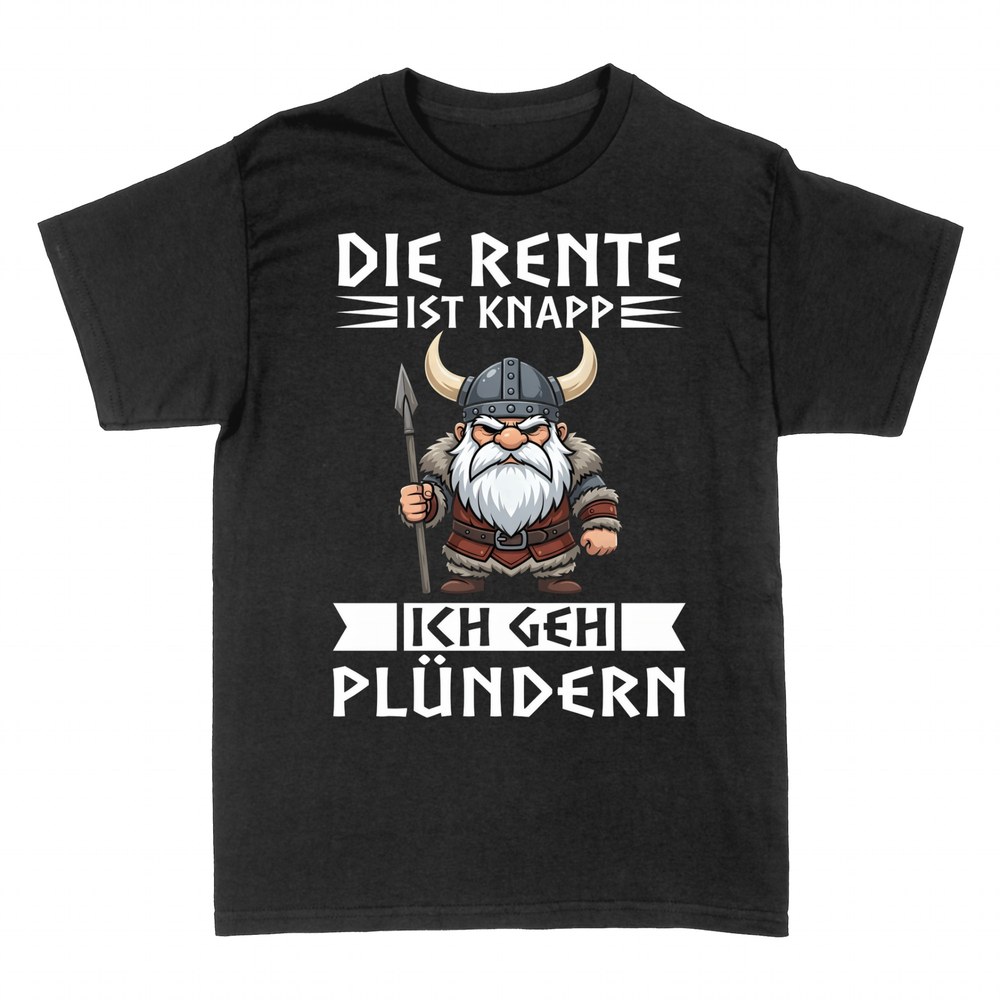 T-shirts: Wikinger ich geh pl&uuml;ndern - Rentner