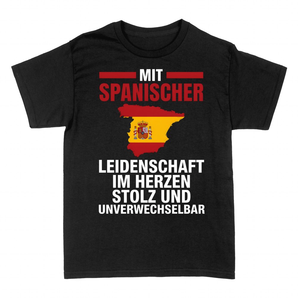 T-shirts: Spanische Leidenschaft im Herzen