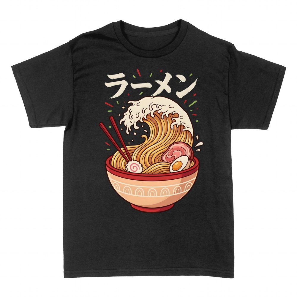 T-shirts: Ramen Gro&szlig;e Welle von Kanagawa