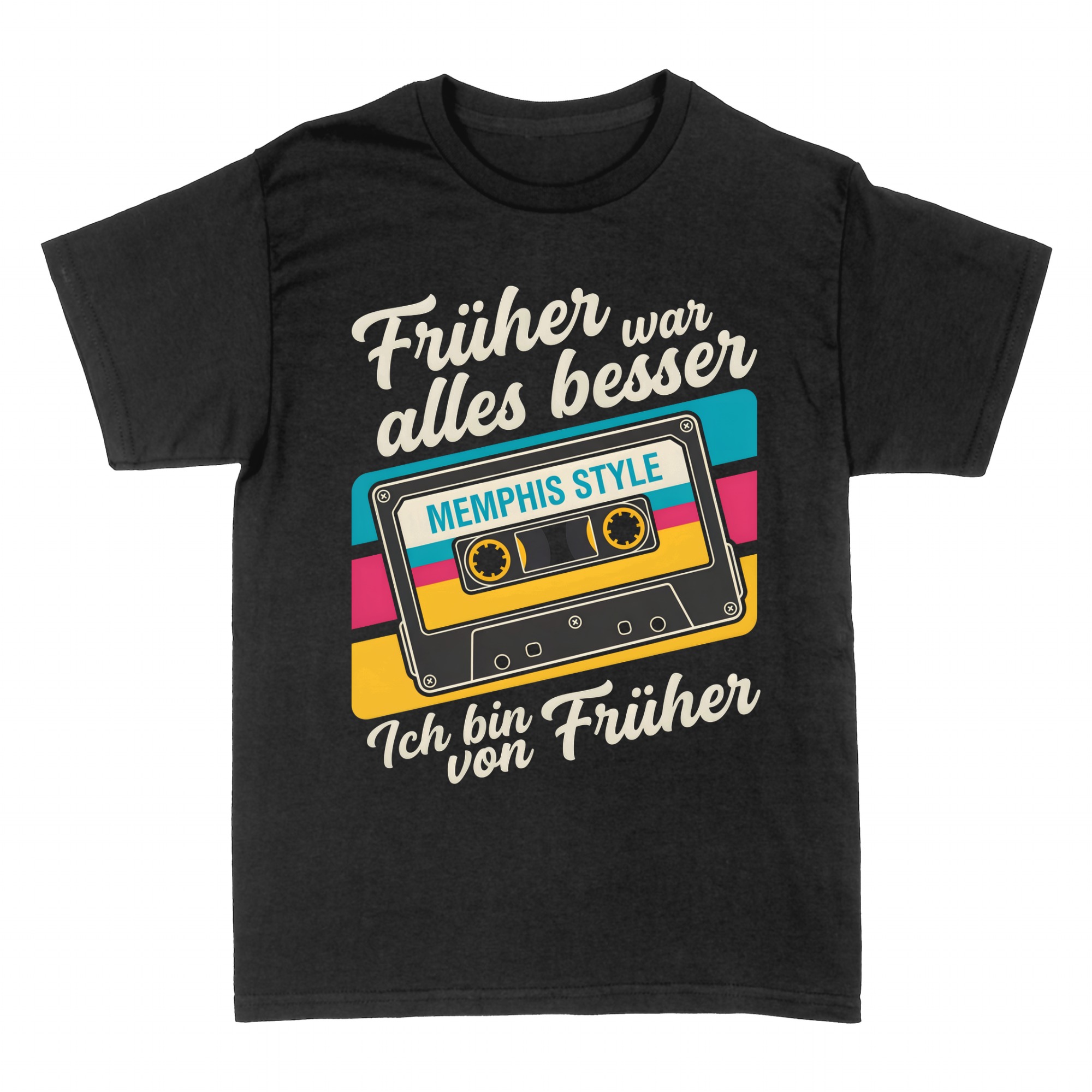 T-shirts: Fr&uuml;her war alles besser - Retro-Kassette
