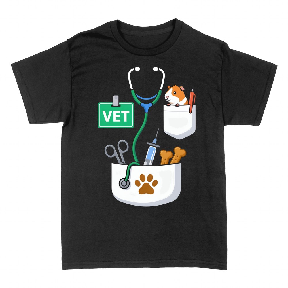 T-shirts: Tierarzt mit Meerschweinchen und VET