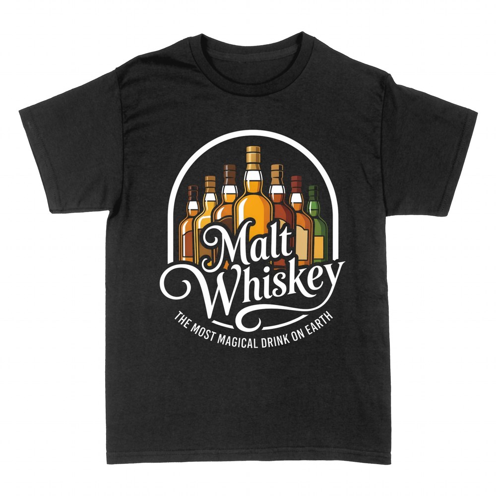 T-shirts: Malt Whiskey, das magischste Getr&auml;nk