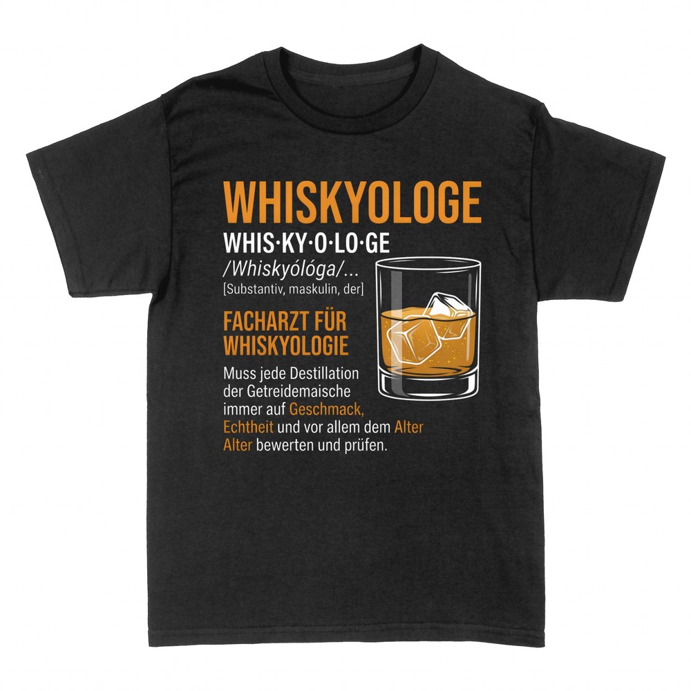 T-shirts: Whiskyologe Facharzt f&uuml;r Whiskyologie