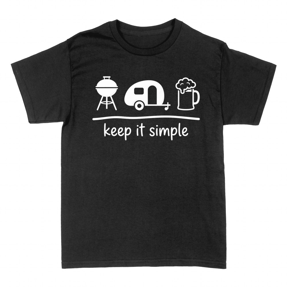 T-shirts: Grill Wohnwagen und Bier keep it simple