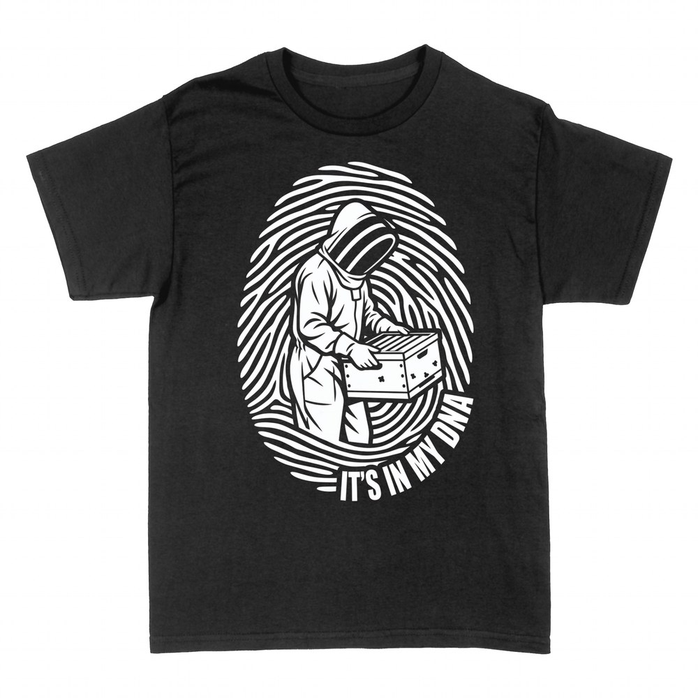 T-shirts: Imker mit Bienenstock, das ist meine DNA