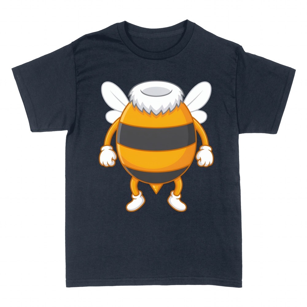 T-shirts: Cartoon-Biene mit Handschuhen