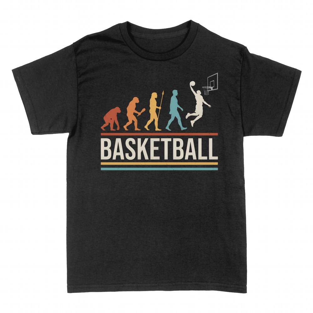 T-shirts: Basketball-Evolution, vom Affen zum Dunk