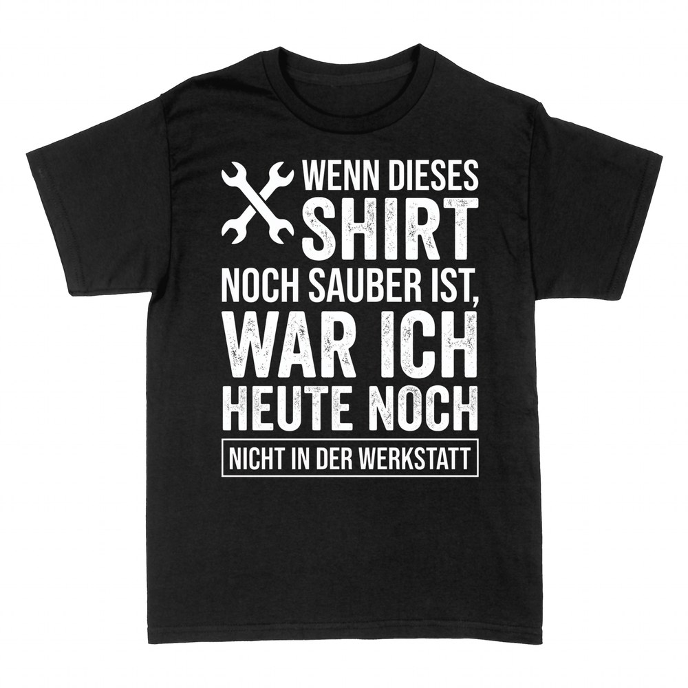 T-shirts: Wenn dieses Shirt noch sauber ist