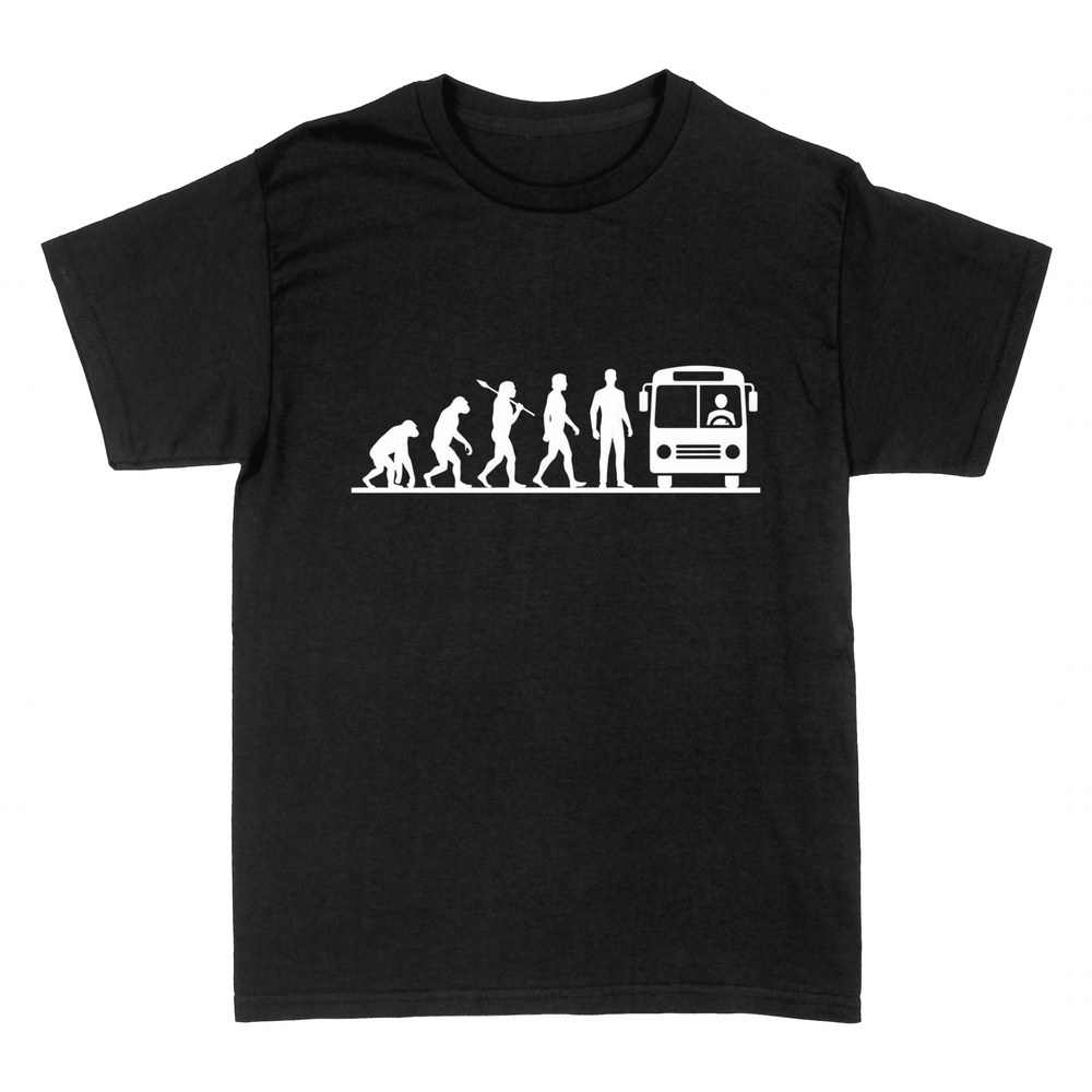 T-shirts: Evolution des Busfahrers