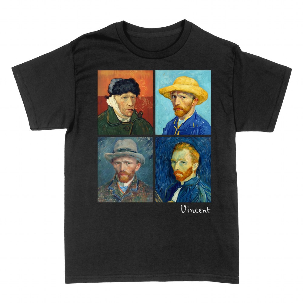T-shirts: Vier Van Gogh Selbstportr&auml;ts